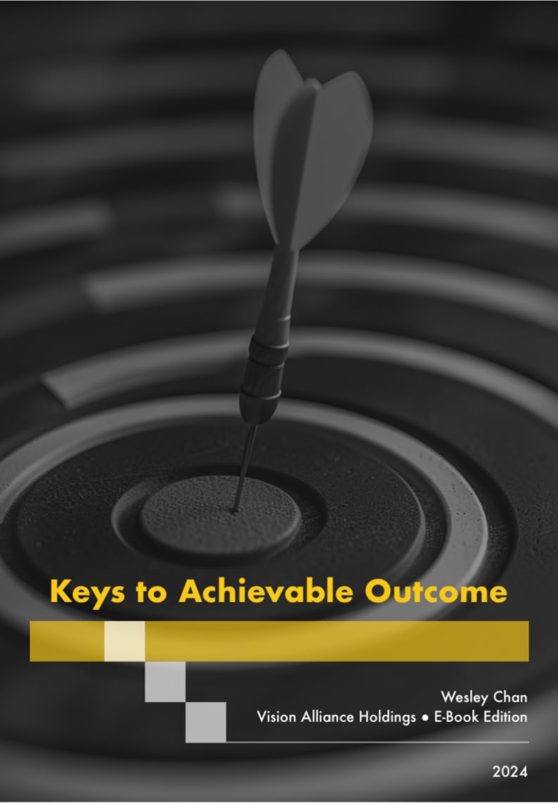 Wesley Chan e-book cover — Keys to Achievable Outcome
